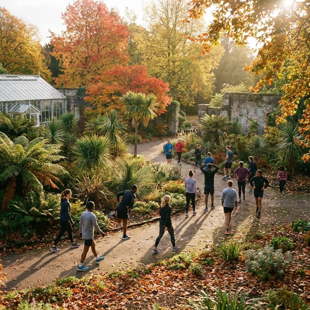 Тренировка в Ботсаду